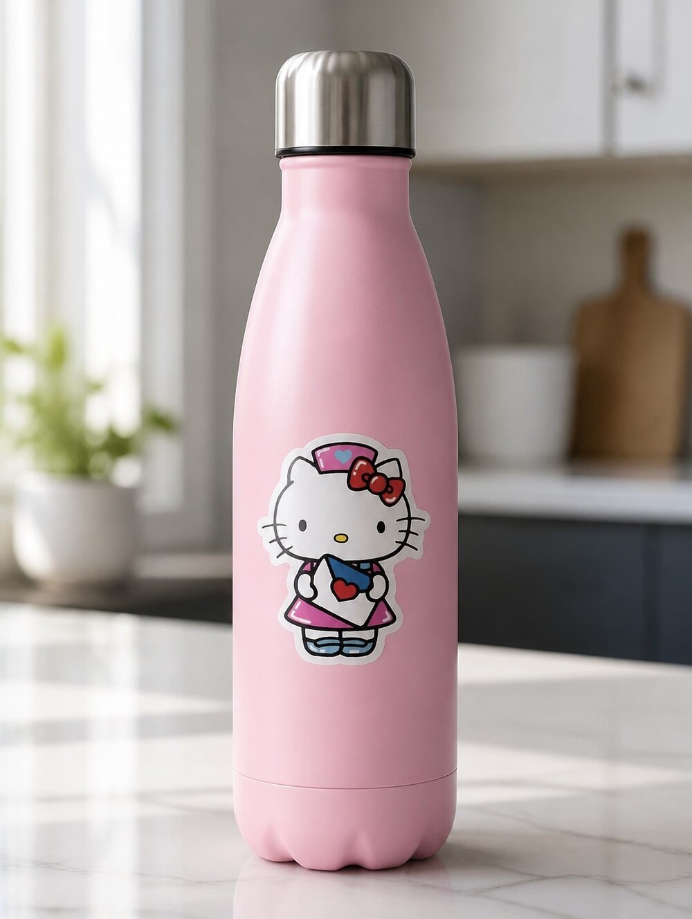 Hello Kitty Sticker Love Letter 💌 Delivery Mail Self-Adhesive Laptop Luggage